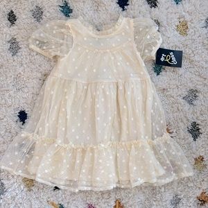 Cream Dress 2T